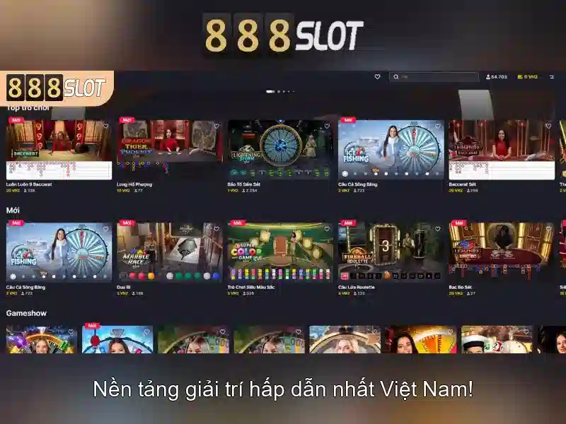 888slot - Nền tảng giải trí casino trực tuyến đẳng cấp tại Việt Nam