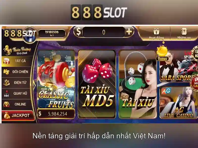 888slot - Đánh giá tổng quan về nền tảng đánh bạc trực tuyến