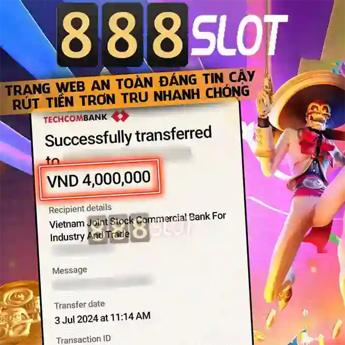 Trò chơi và nhà cung cấp 888slot